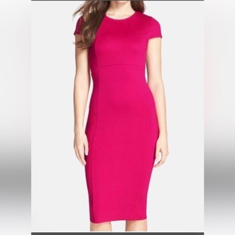 Felicity and Coco Seamed Pencil Dress, size L